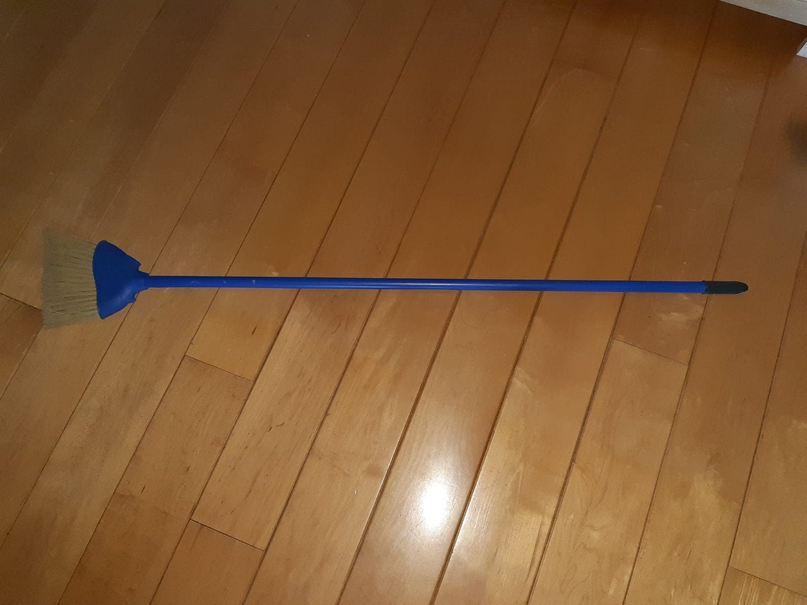 Compacte en lichtgewicht bezem voor camping/caravan, Ophalen, Gebruikt