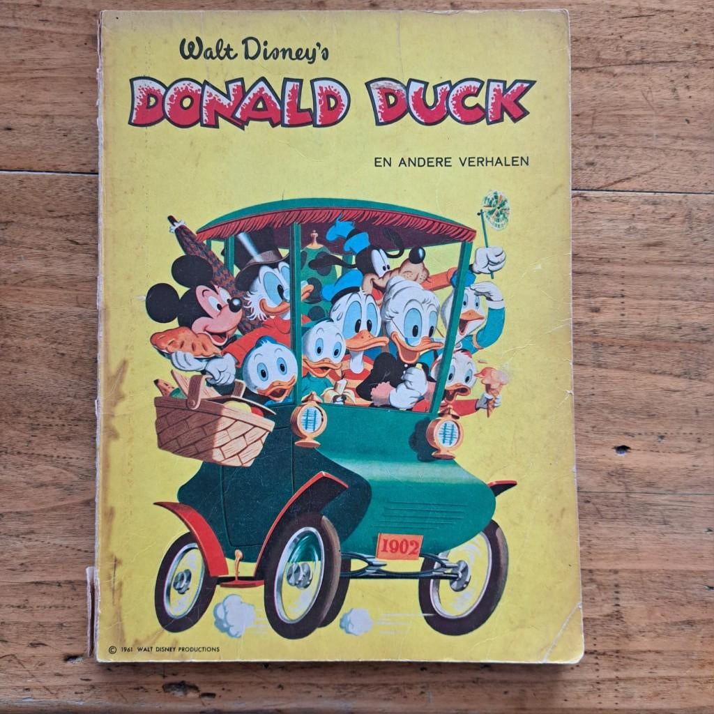 Donald Duck en Andere Verhalen 5 - 1961 - Walt Disney, Boeken, Gelezen, Ophalen of Verzenden, Walt Disney, Eén stripboek