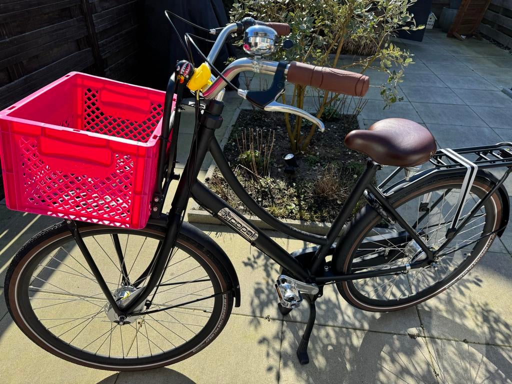 Popal Prestige zwart N7 50cm Damesfiets - Zo goed als nieuw, Fietsen en Brommers, Fietsen | Dames | Damesfietsen, Nieuw, Overige merken