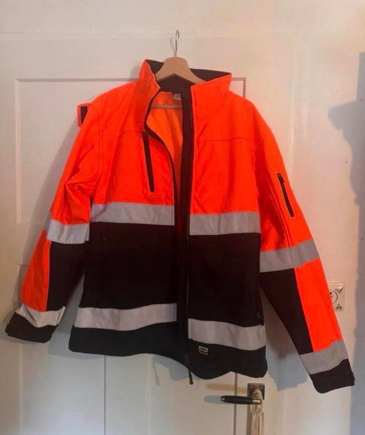 Softshell Tricorp veiligheidsjas oranje maat L, nieuwstaat, Ophalen of Verzenden, Zo goed als nieuw