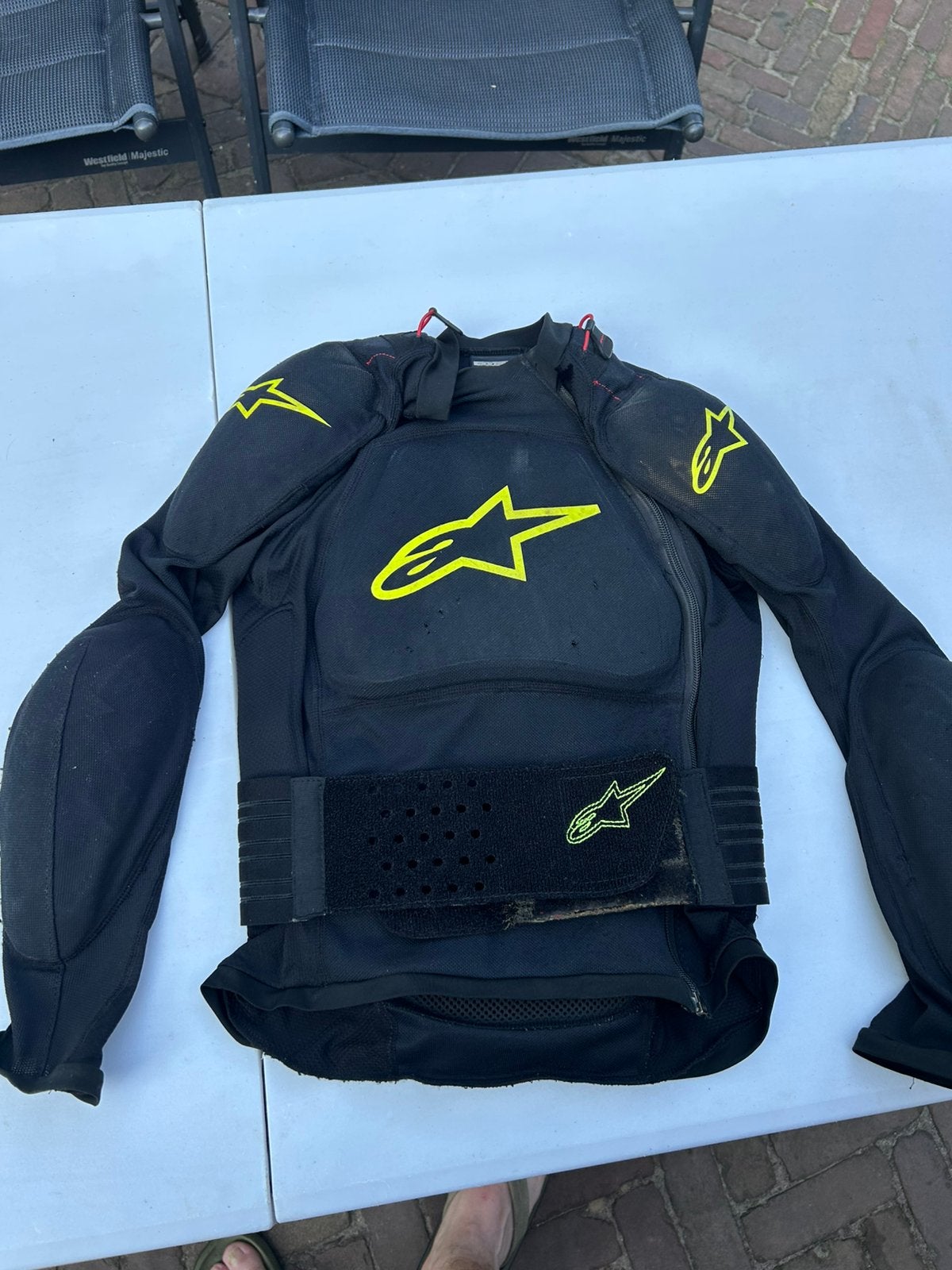 Bodyprotector Alpinestars Bionic jeugdmaat  L/XL, Motoren, Kleding | Motorkleding, Tweedehands, Ophalen of Verzenden