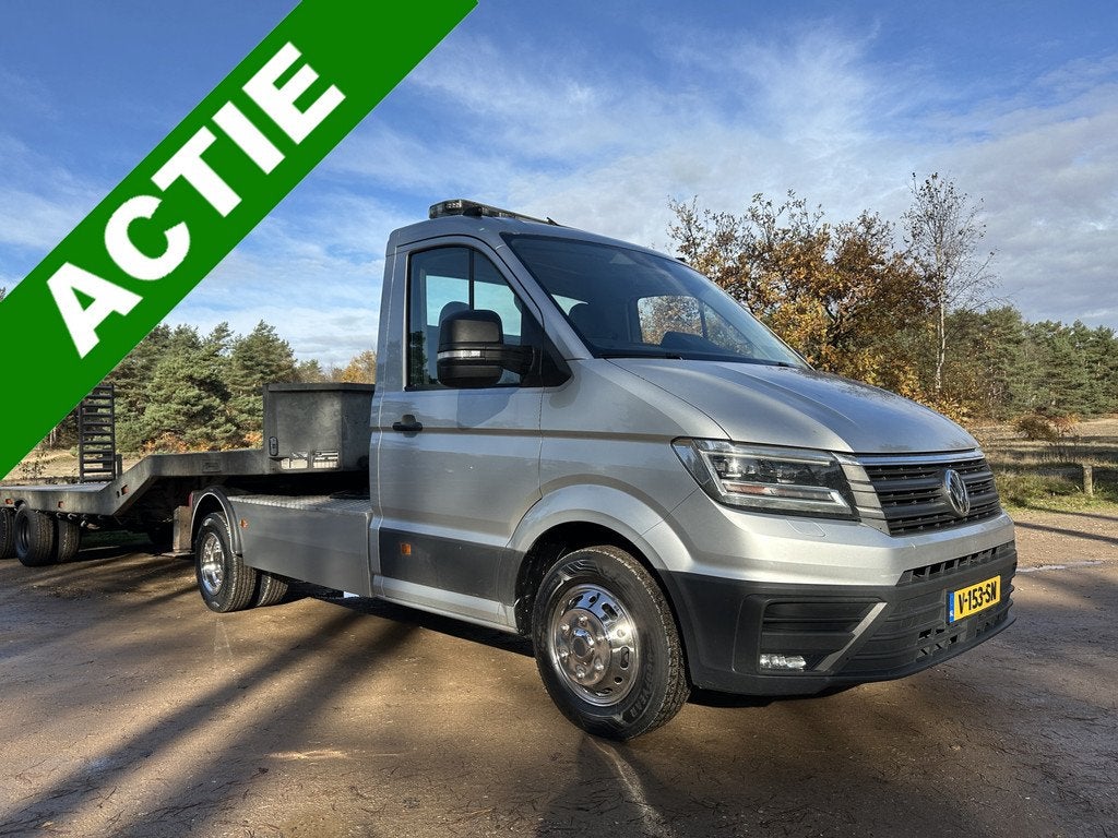 Volkswagen Crafter 5T trekker BE-Combinatie incl. Veldhuizen, Achterwielaandrijving, Gebruikt, Euro 6, 4 cilinders