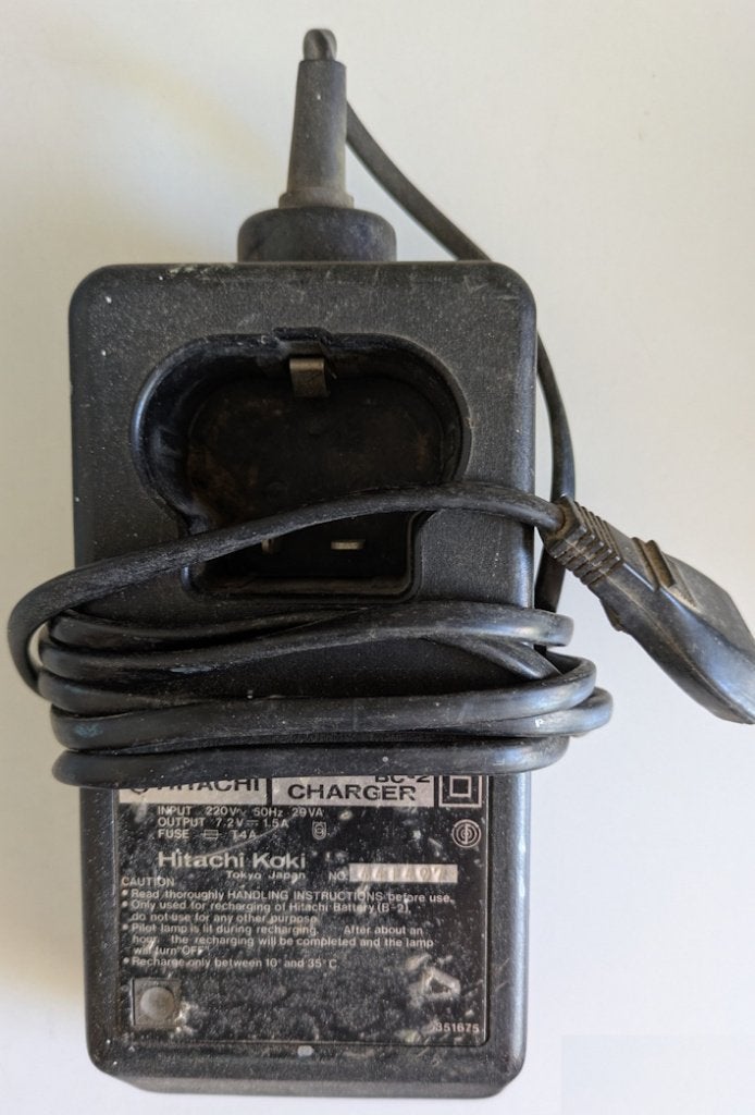 Hitachi BC-2 Charger, Doe-het-zelf en Verbouw, Gereedschap | Machine-onderdelen en Toebehoren, Ophalen of Verzenden, Gebruikt
