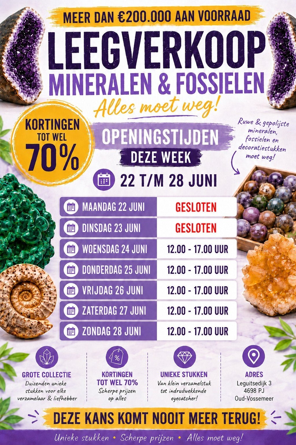 Grote Agaat tafel. Woensdag tm zondag Complete Leegverkoop!!, Ophalen, Mineraal
