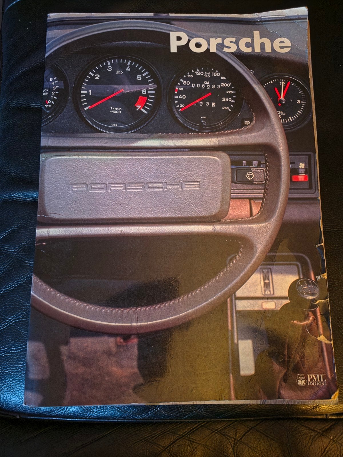 Porsche A5 postermap, Ophalen of Verzenden, Gelezen, Porsche