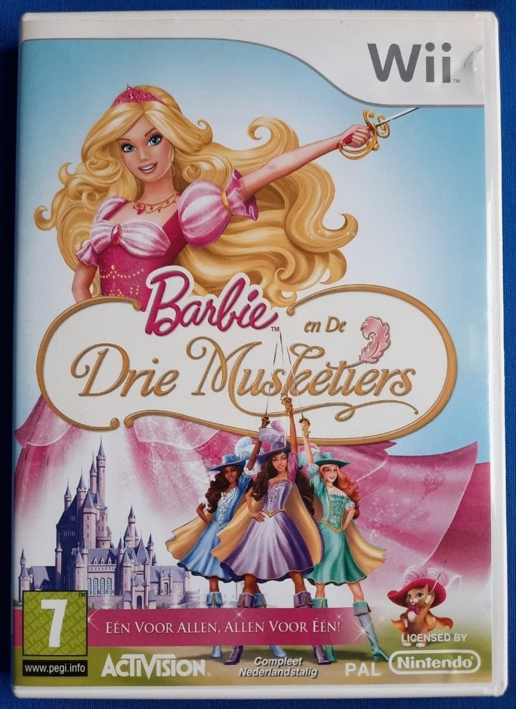 Barbie en de Drie Musketiers, Gebruikt, Overige genres, 1 speler, Ophalen of Verzenden