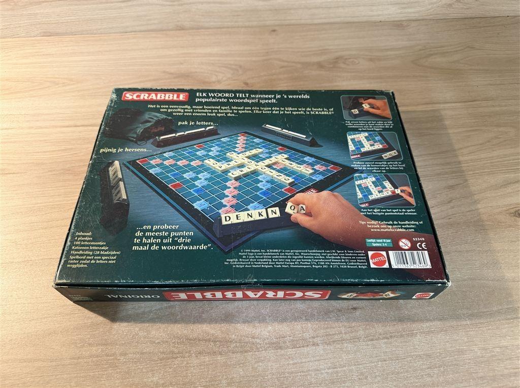 scrabble original - s6874, Verzenden, Zo goed als nieuw