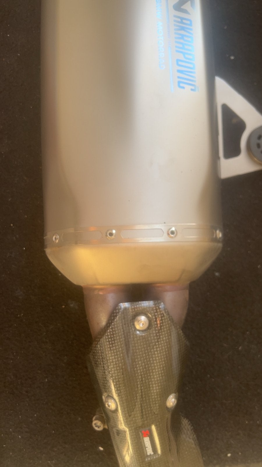 Akrapovic uitlaat voor BMW R 1250 GS, Ophalen of Verzenden, Gebruikt