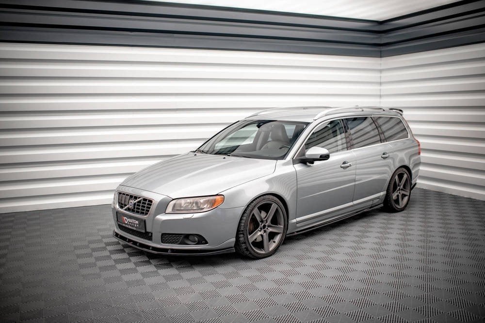 Voorlip sideskirt spoiler diffuser splitter Volvo V70 07-13