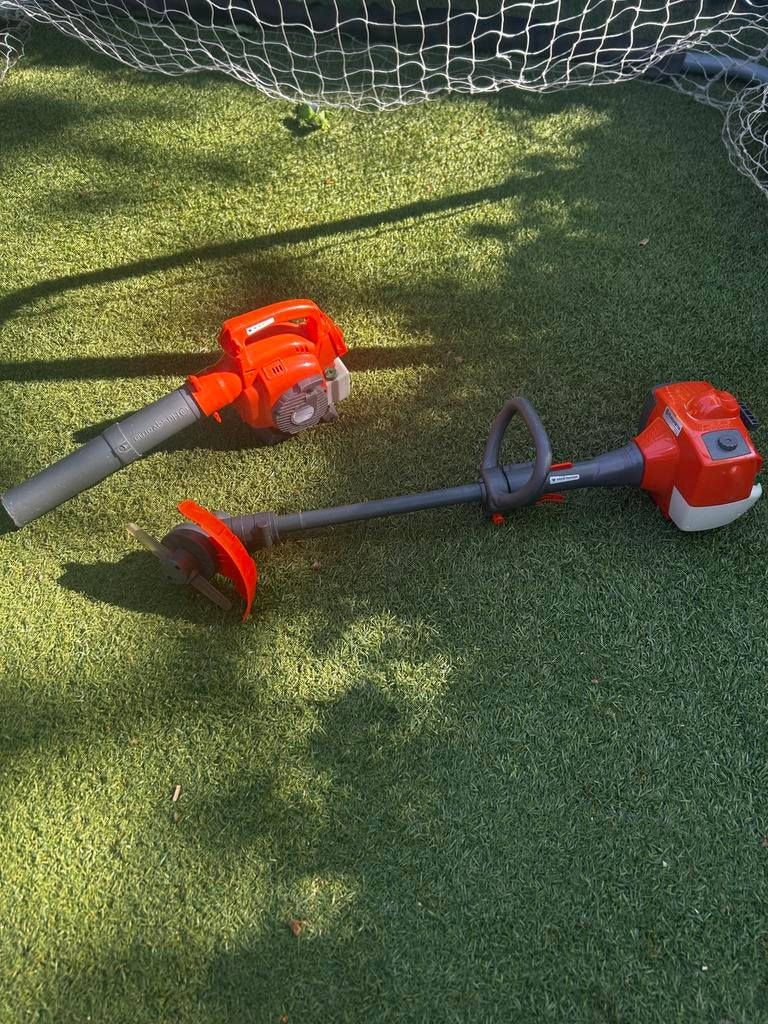 Speelgoed Husqvarna bladblazer,, bosmaaier, Ophalen of Verzenden, Gebruikt