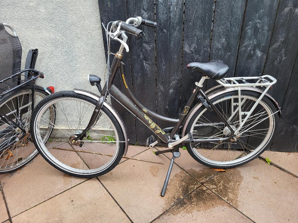 Stations fiets, Fietsen en Brommers, Fietsen | Dames | Damesfietsen, Gebruikt, 47 tot 50 cm, Versnellingen, Ophalen