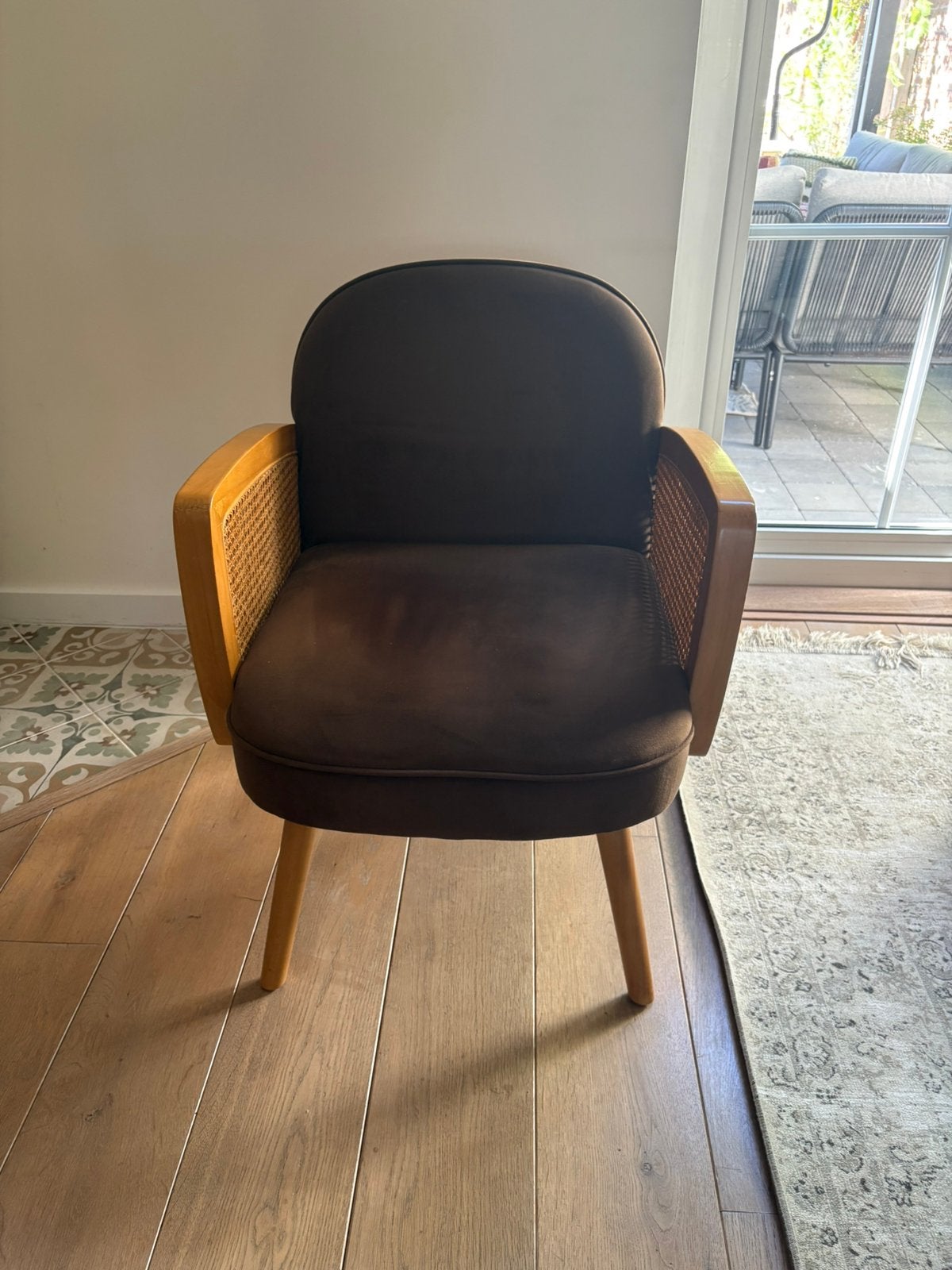Fauteuil Batavia met Webbing Xenos, Ophalen, 75 tot 100 cm, Zo goed als nieuw, 50 tot 75 cm