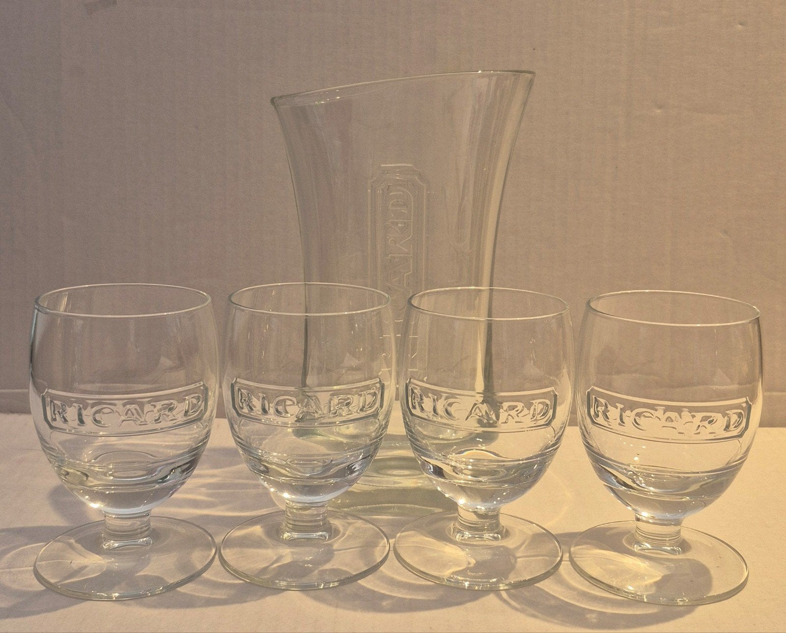 Ricard setje (U), Ophalen of Verzenden, Borrel- of Shotglas