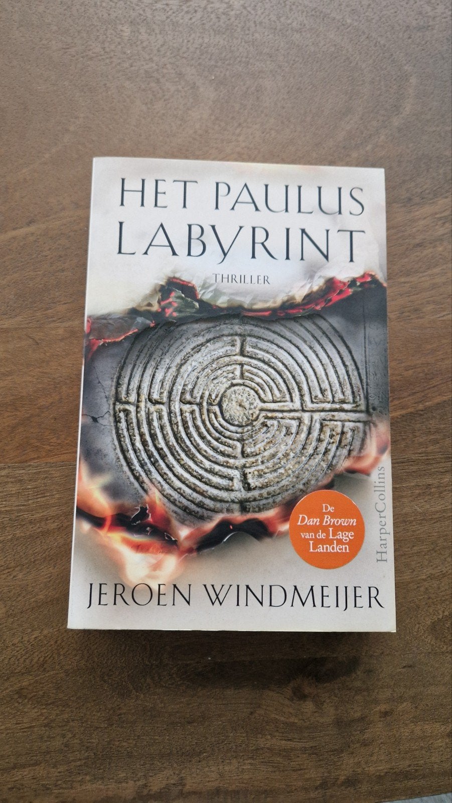 Het Paulus Labyrint - Jeroen Windmeijer (Thriller), Boeken, Ophalen of Verzenden, Gelezen, Jeroen Windmeijer, Nederland