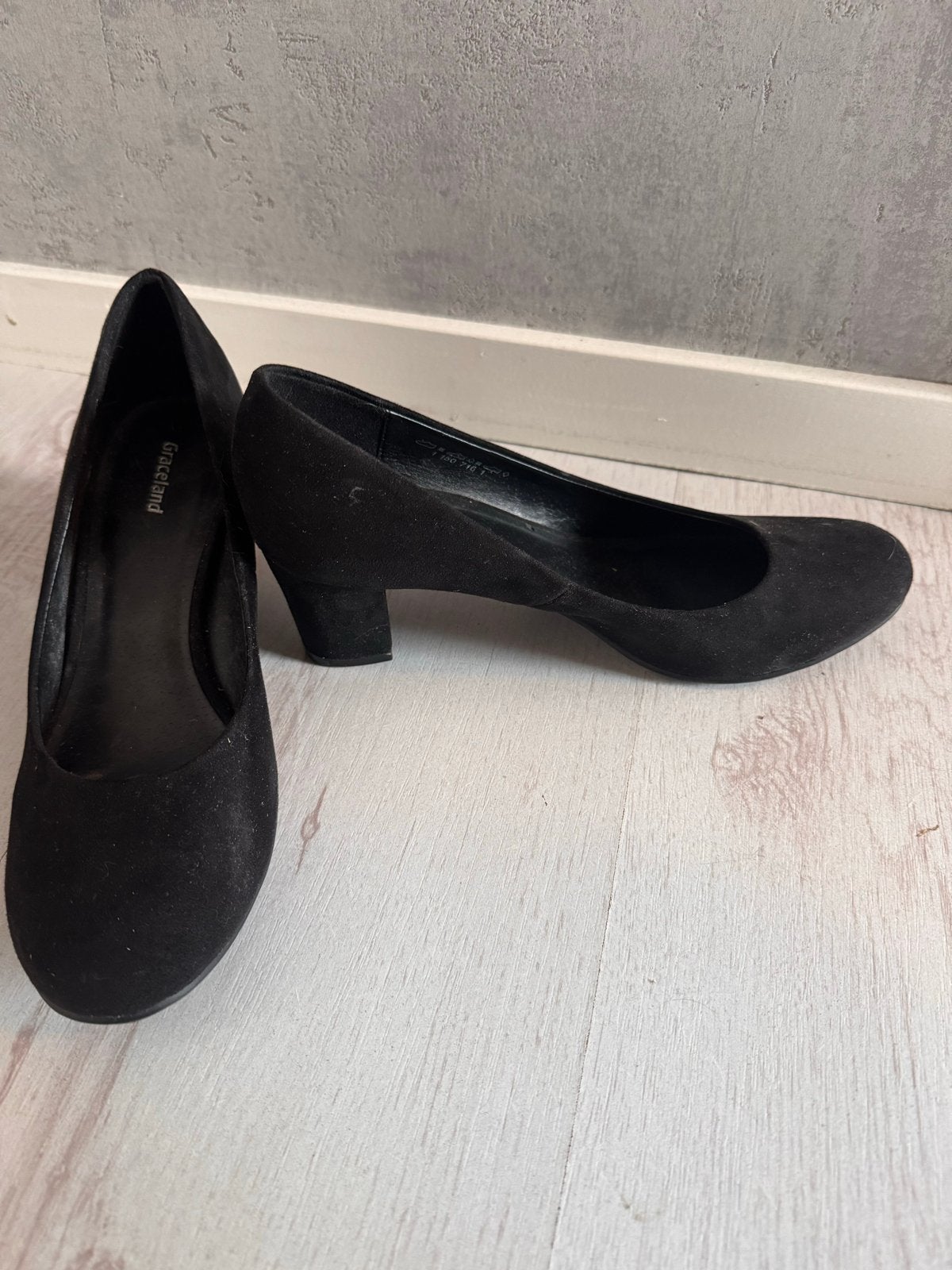 Zwarte Graceland pumps - Maat 38, Pumps, Zwart, Ophalen of Verzenden, Zo goed als nieuw