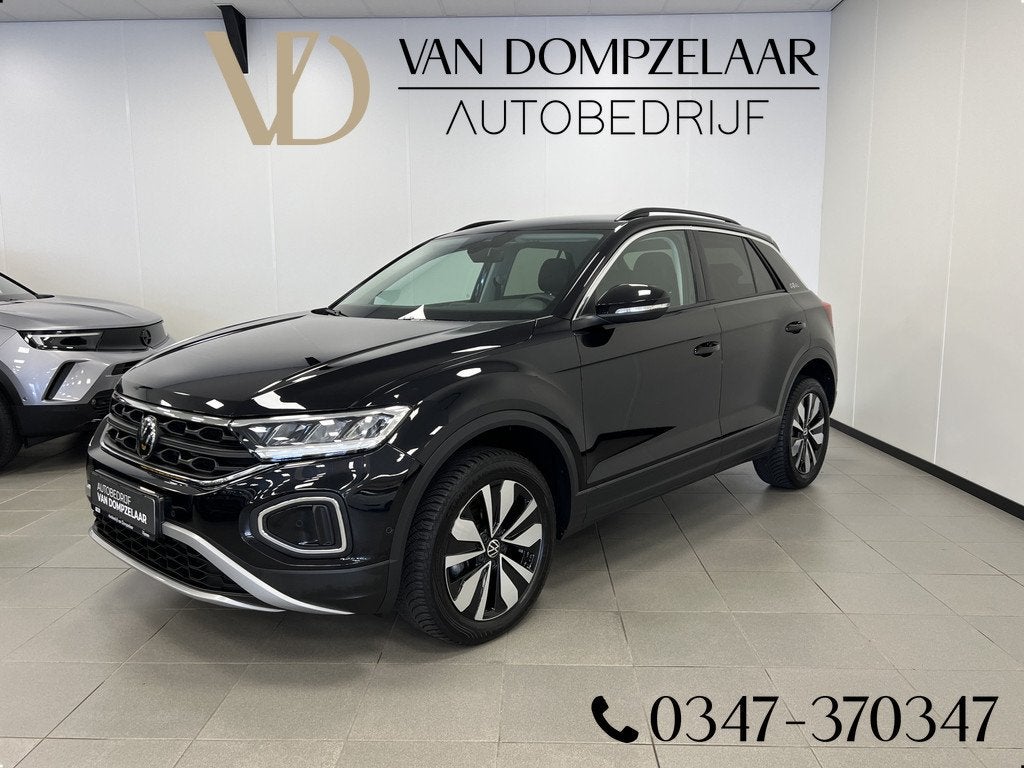 Volkswagen T-Roc 1.5 TSI 150PK / DSG AUTOMAAT / GOAL UITV /, Auto's, 12 maanden, 1258 kg, 4 cilinders, Leder en Stof
