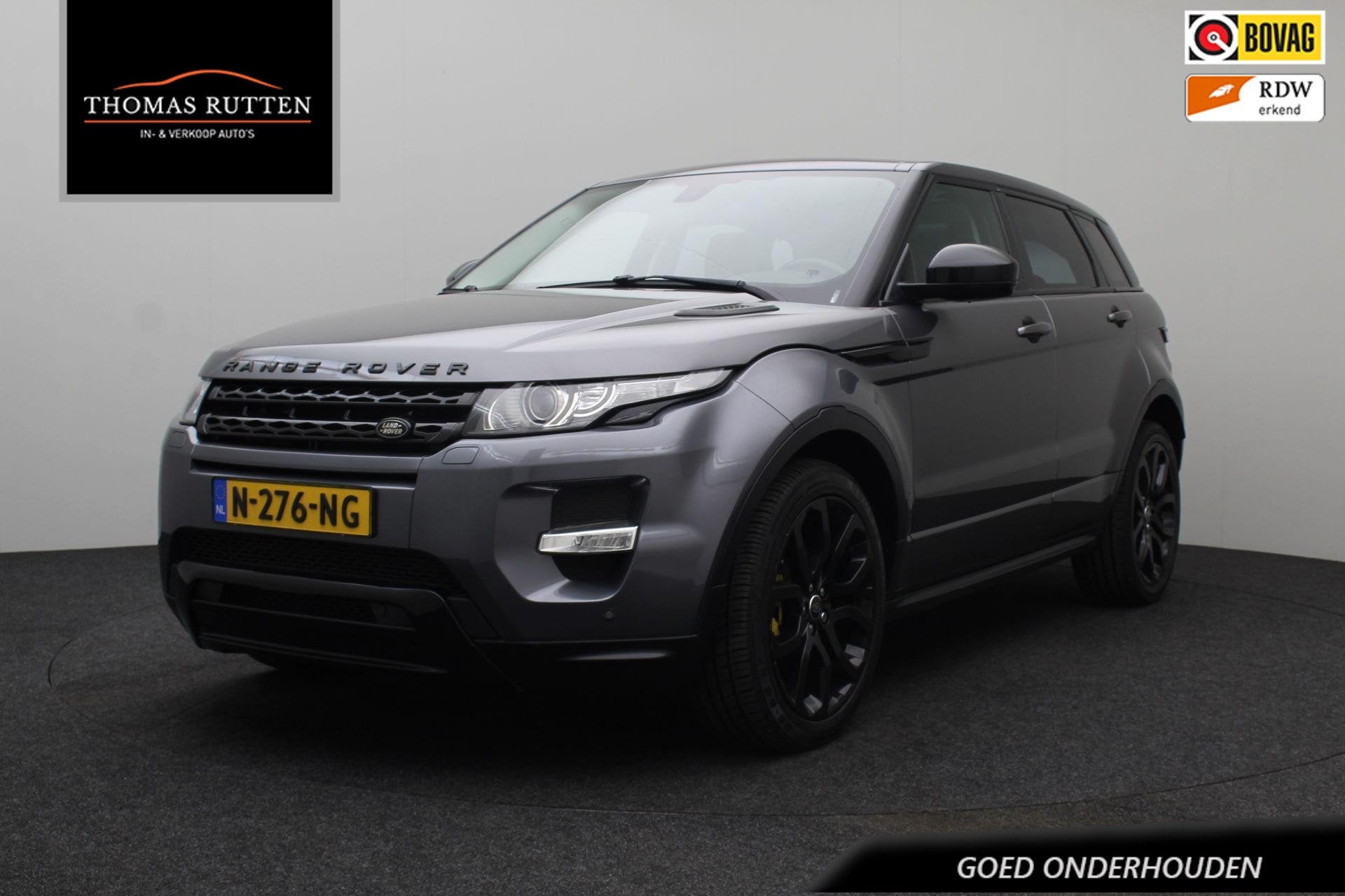 Land Rover Range Rover Evoque 2.2 TD4 4WD Prestige Business, Auto's, Automaat, Euro 5, Zwart, 4 cilinders