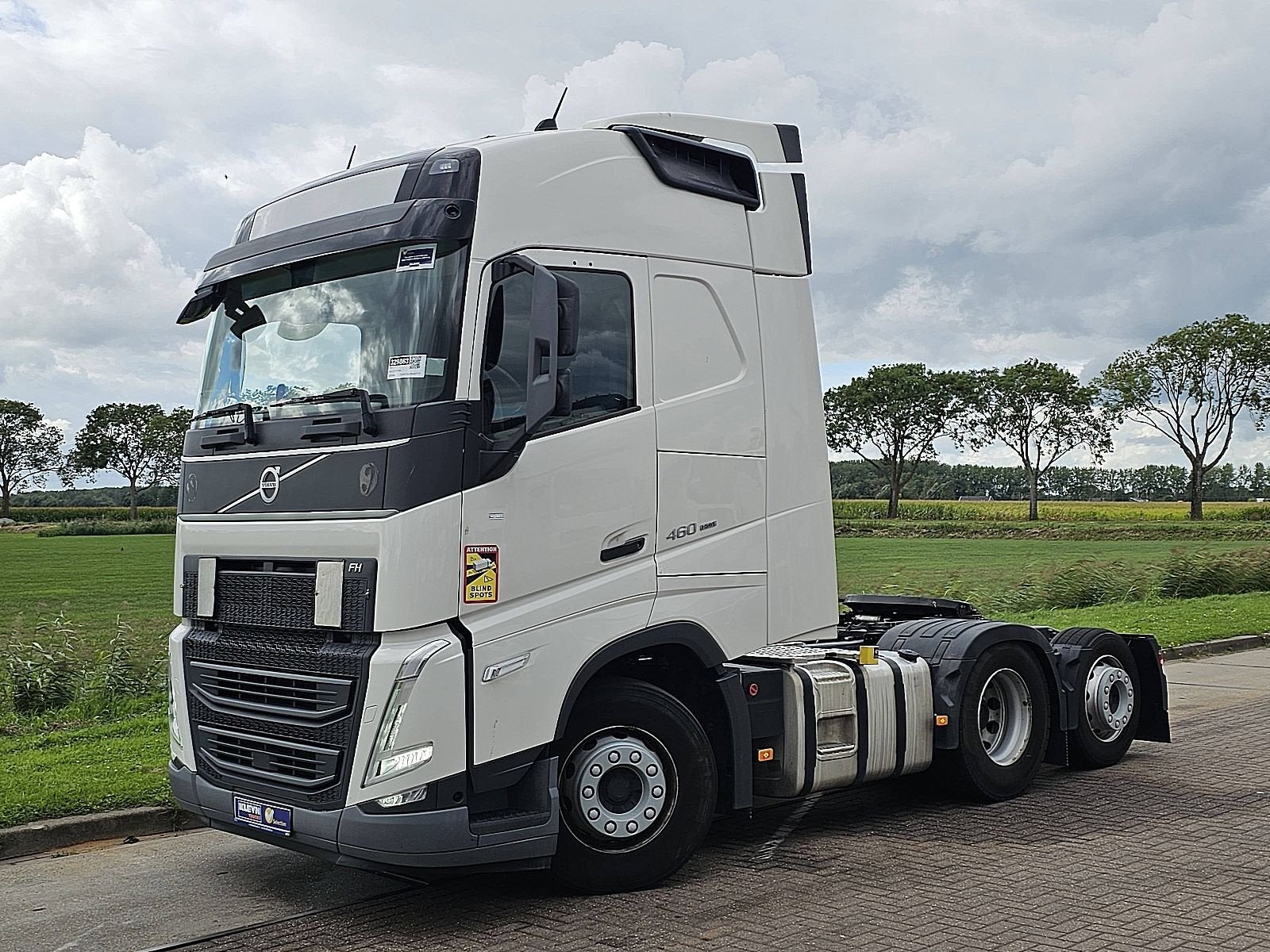 VOLVO FH 460 6x2 gt single boogie, Auto's, Automaat, Euro 6, Wit, Bedrijf