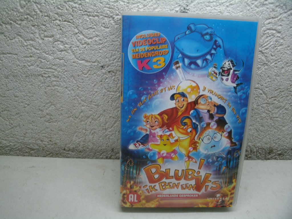 vhs 213a blub ik ben een vis, Alle leeftijden, Ophalen of Verzenden, Zo goed als nieuw