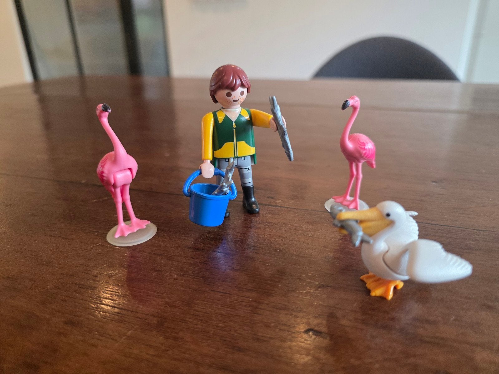 Playmobil 4758 Dierenverzorger met exotische vogels, Wild life, Gebruikt, Complete set, Ophalen of Verzenden