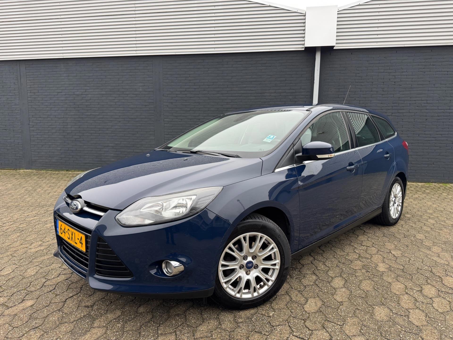Ford Focus Wagon 1.6 TI-VCT Titanium, KEYLESS GO, CLIMA, CRU, Stof, Gebruikt, 4 cilinders, Blauw