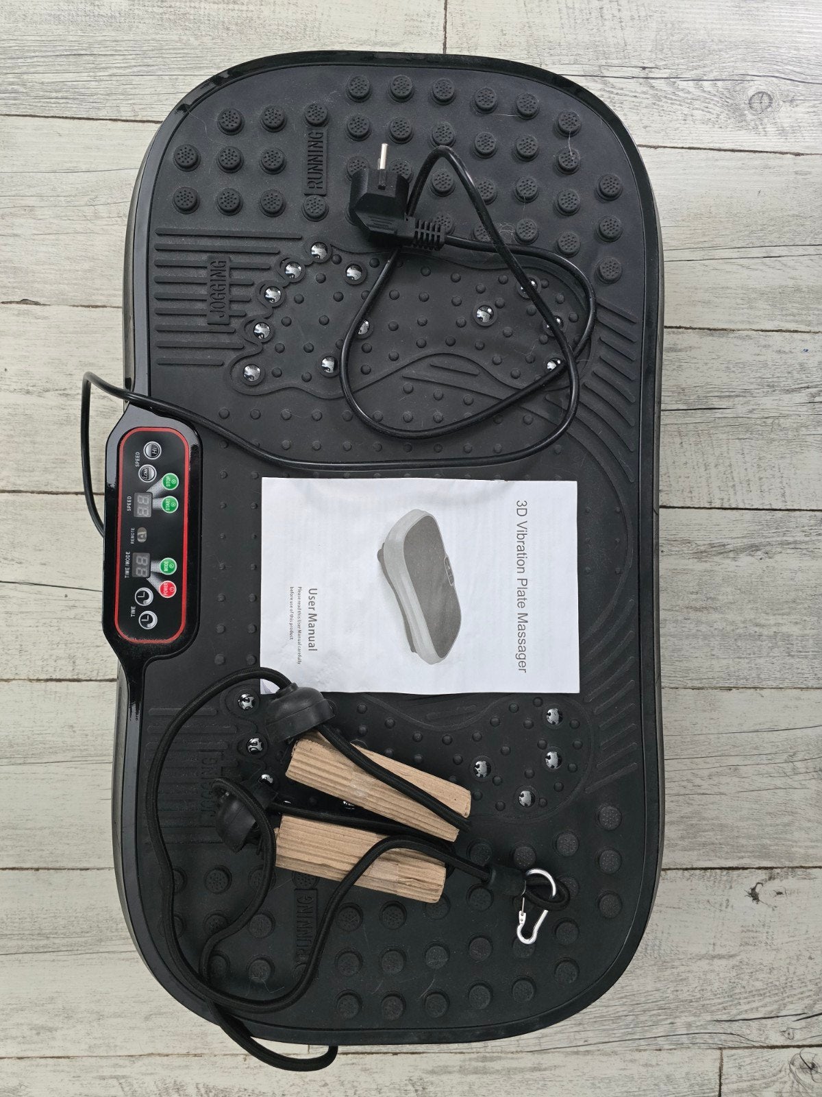 3D Fitness Trilplaat - 200 Watt Vibratieplaat, Ophalen, Kunststof, Buik, Trilplaat