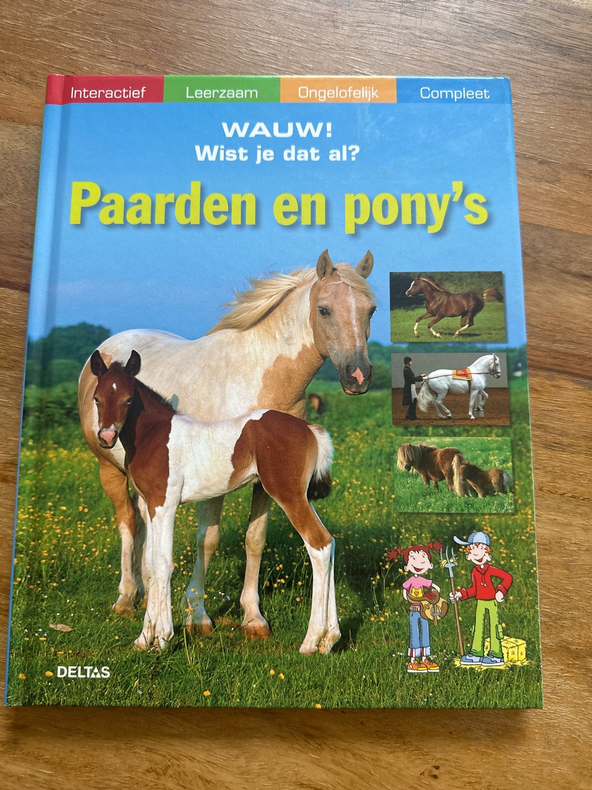 WAUW! Wist je dat al? Paarden en pony's - Informatief boek, Ophalen of Verzenden, Zo goed als nieuw, Non-fictie