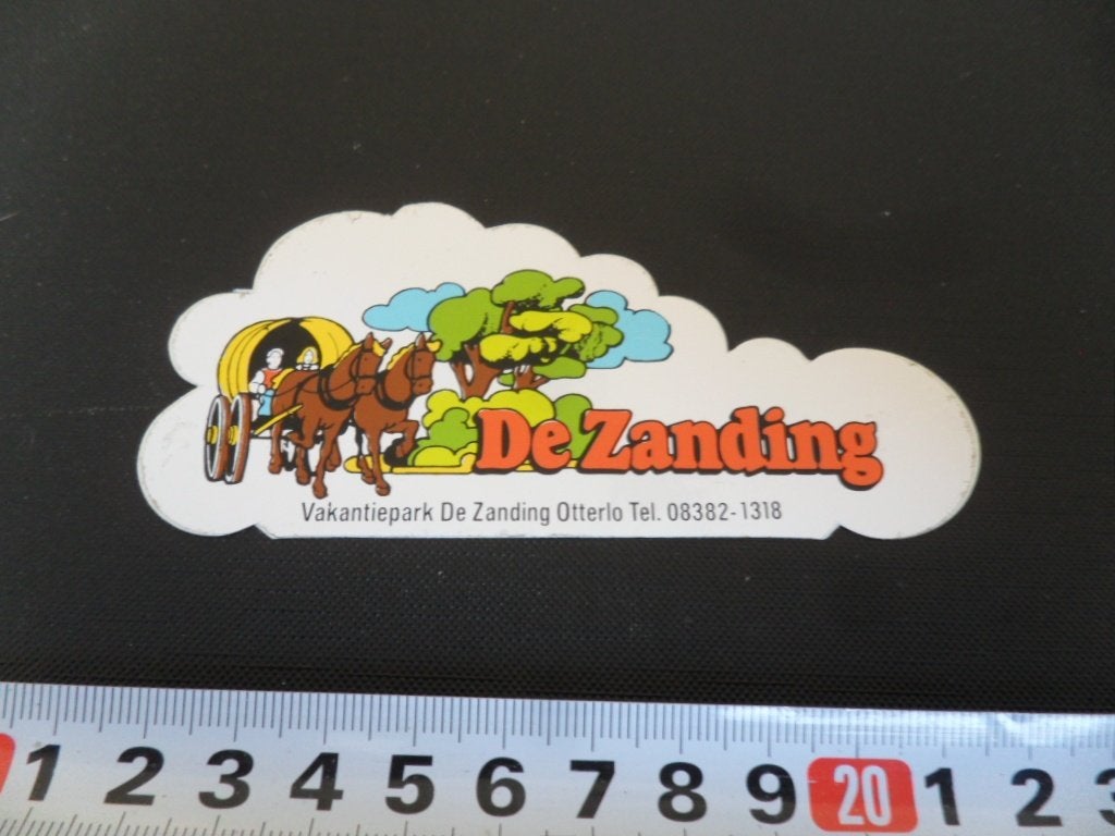 sticker otterlo vakantiepark de zanding, Ophalen, Zo goed als nieuw