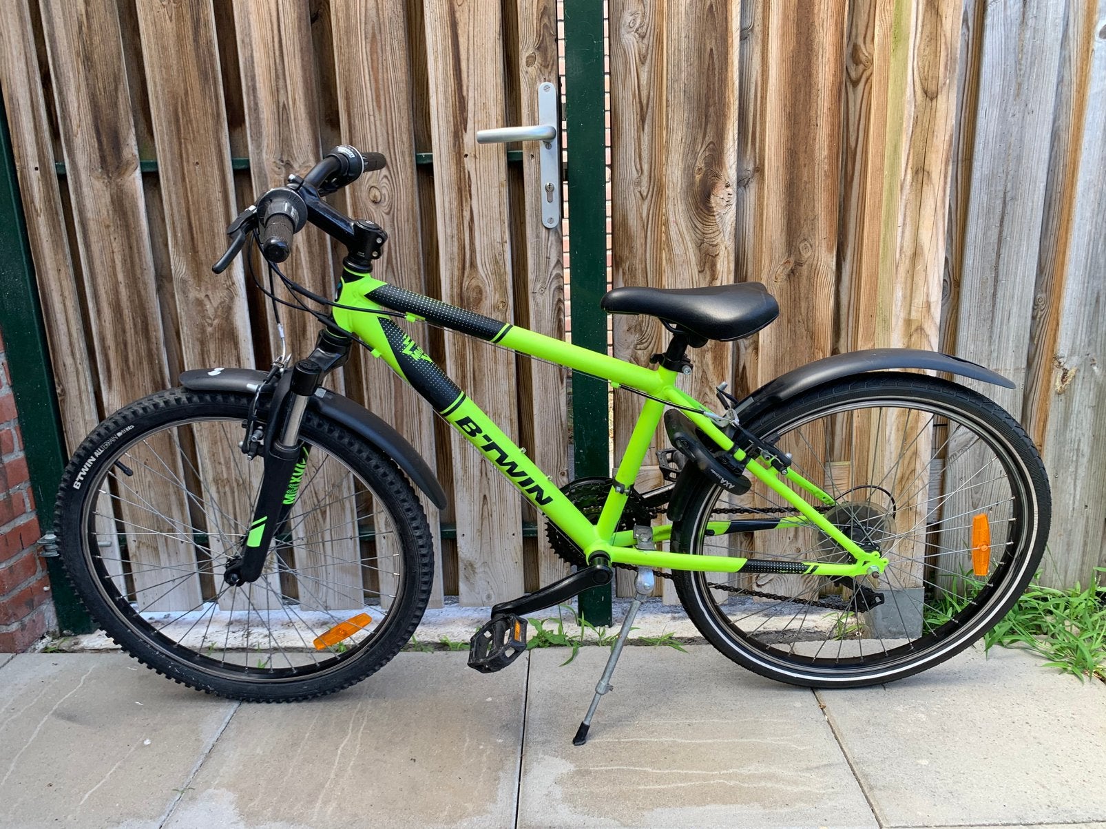 24 inch B’twin Rockrider 500, Fietsen en Brommers, Fietsen | Jongens, Ophalen, Zo goed als nieuw, 24 inch, Versnellingen