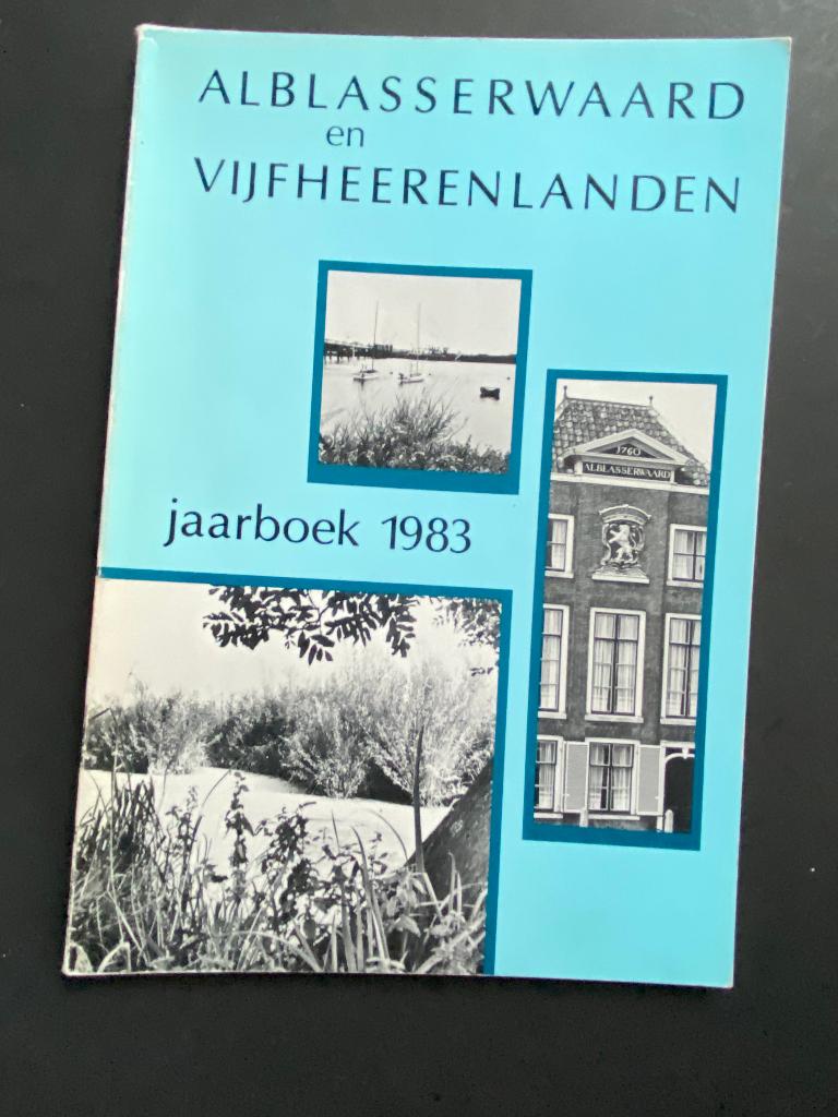 Alblasserwaard en Vijfheerenlanden. Jaarboek 1983, Boeken, Ophalen of Verzenden, 20e eeuw of later, Zo goed als nieuw