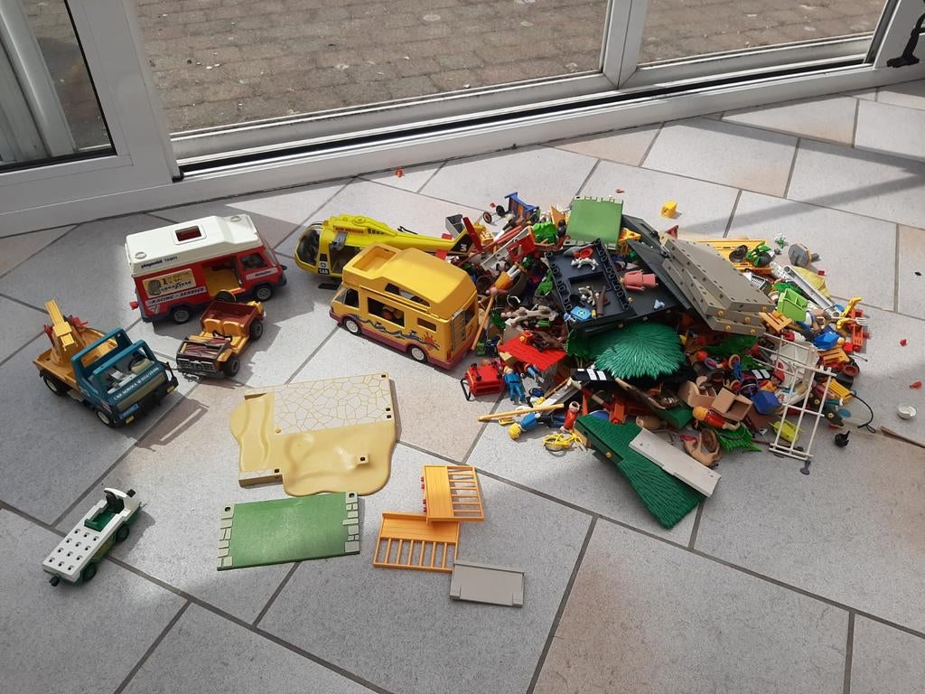 Playmobil verzameling, Ophalen, Gebruikt