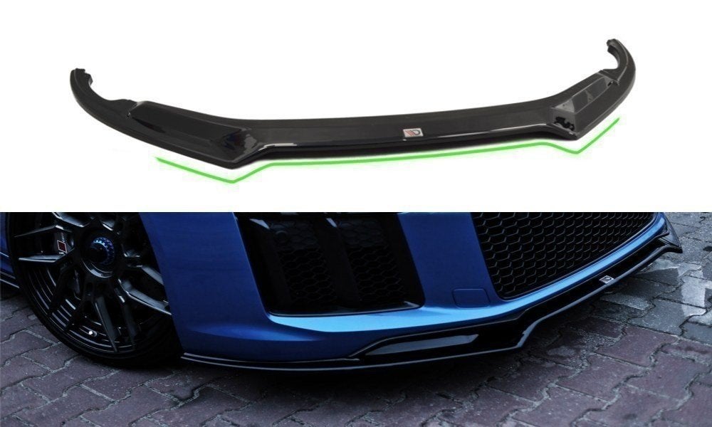 Voorlip sideskirt diffuser splitter canard - Audi R8 15-18, Ophalen of Verzenden