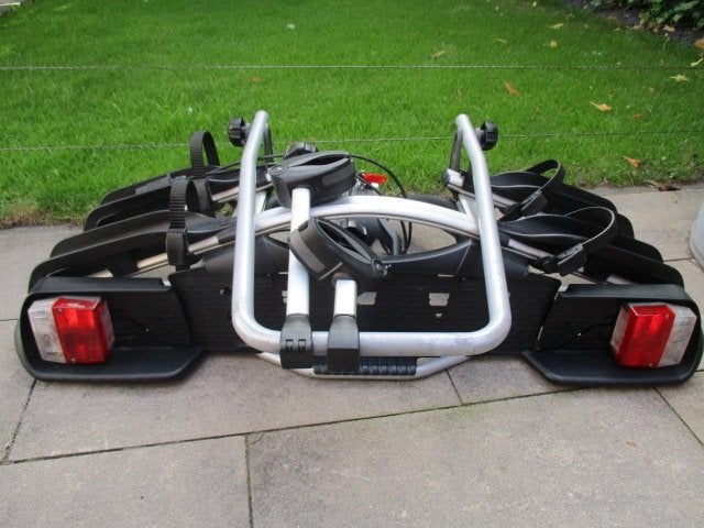 fietsendrager Thule eurway G2 921, kantelbaar, Auto diversen, Ophalen, Gebruikt, Brede banden, 2 fietsen