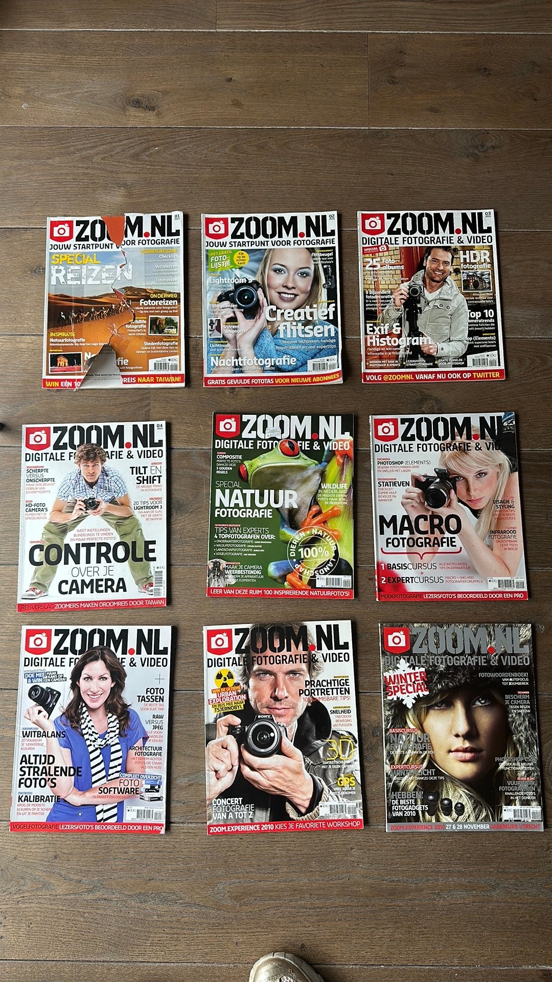 Tijdschriften ZOOM 2010, Ophalen of Verzenden, Zo goed als nieuw