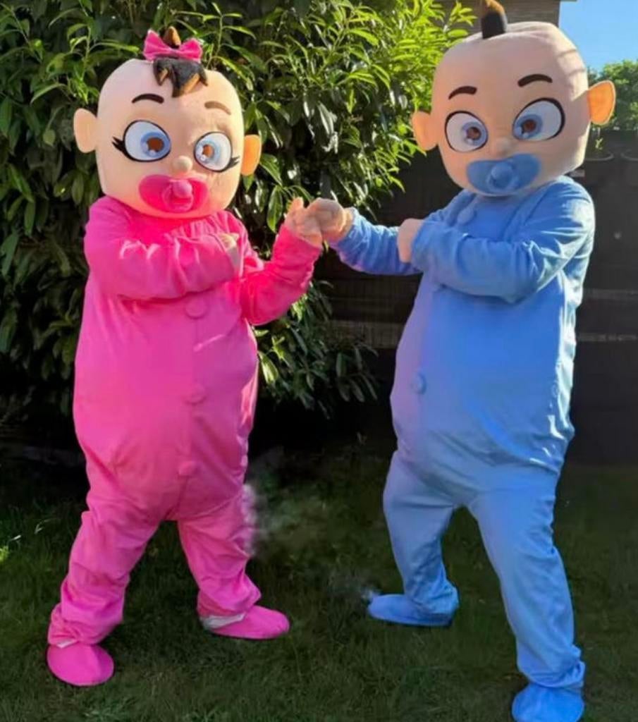 Gender Reveal mascotte, Ophalen, Nieuw, Geboorte of Huwelijk