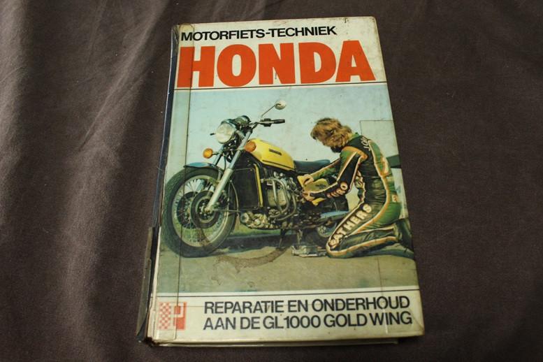 Honda GL1000 werkplaatsboek Goldwing GL 1000, Motoren, Ophalen of Verzenden, Honda