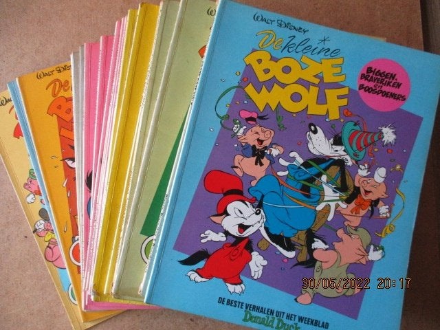 adv6608 de kleine boze wolf, Eén stripboek, Ophalen, Gelezen
