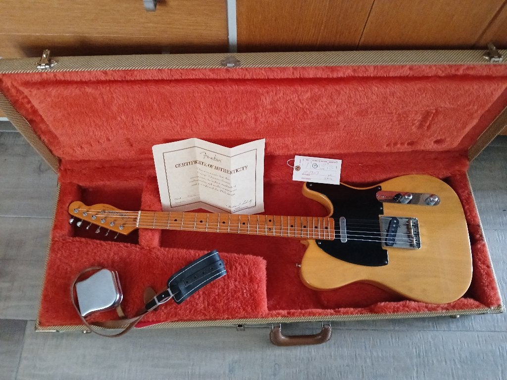 Fender telecaster 52 reissue 1996, Muziek en Instrumenten, Ophalen of Verzenden, Gebruikt, Solid body, Fender