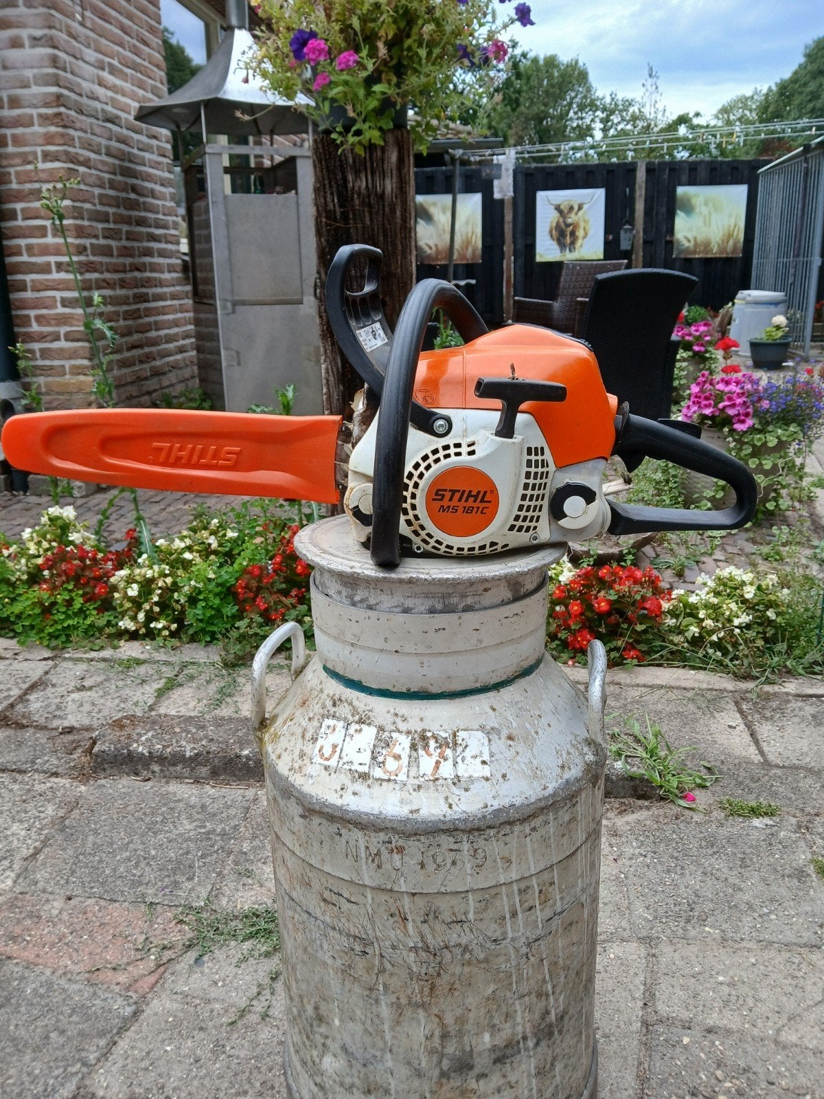 stihil MS 181 C easy start _ AV 020 tophandelkettingzaag, Ophalen, Gebruikt, Overige soorten, Stihl