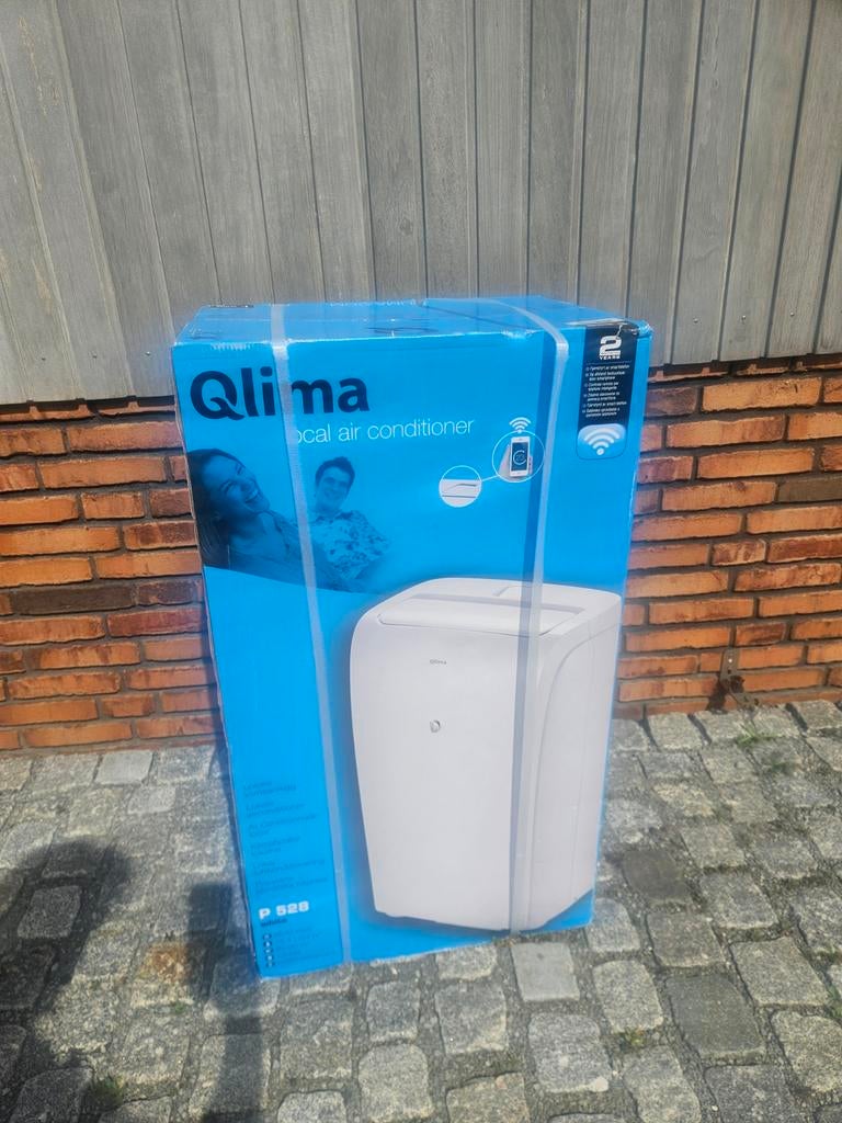 Qlima P258 airco, Witgoed en Apparatuur, Airco's, Ophalen, Nieuw, Mobiele airco, 3 snelheden of meer