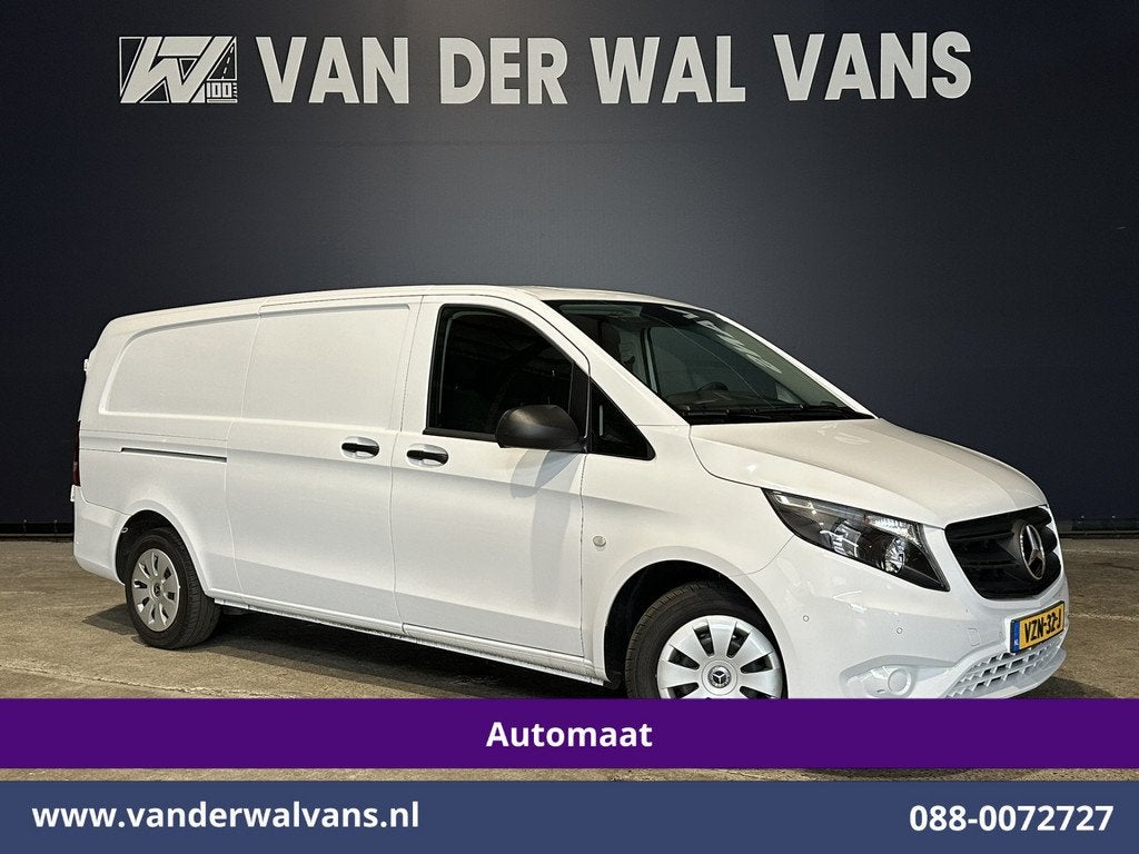 Mercedes-Benz Vito 114 CDI 136pk 9G-Tronic Automaat L3H1 Eur, Auto's, Bestelauto's, Gebruikt, 4 cilinders, Lichtsensor, 2500 kg