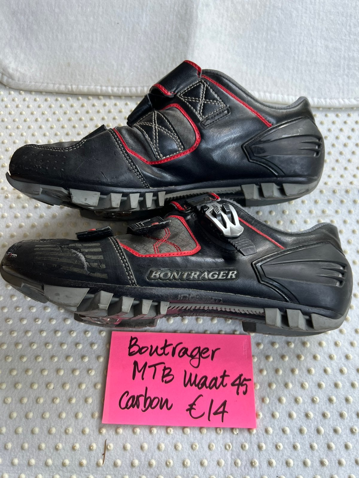 t.k.Bontrager MTB schoenen maat 45, Ophalen of Verzenden, Gebruikt, Helm