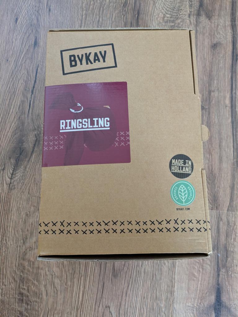 Draagdoek ByKay Ringsling, Kinderen en Baby's, Babydragers en Draagdoeken, Ophalen, Zo goed als nieuw, Draagdoek, Overige merken