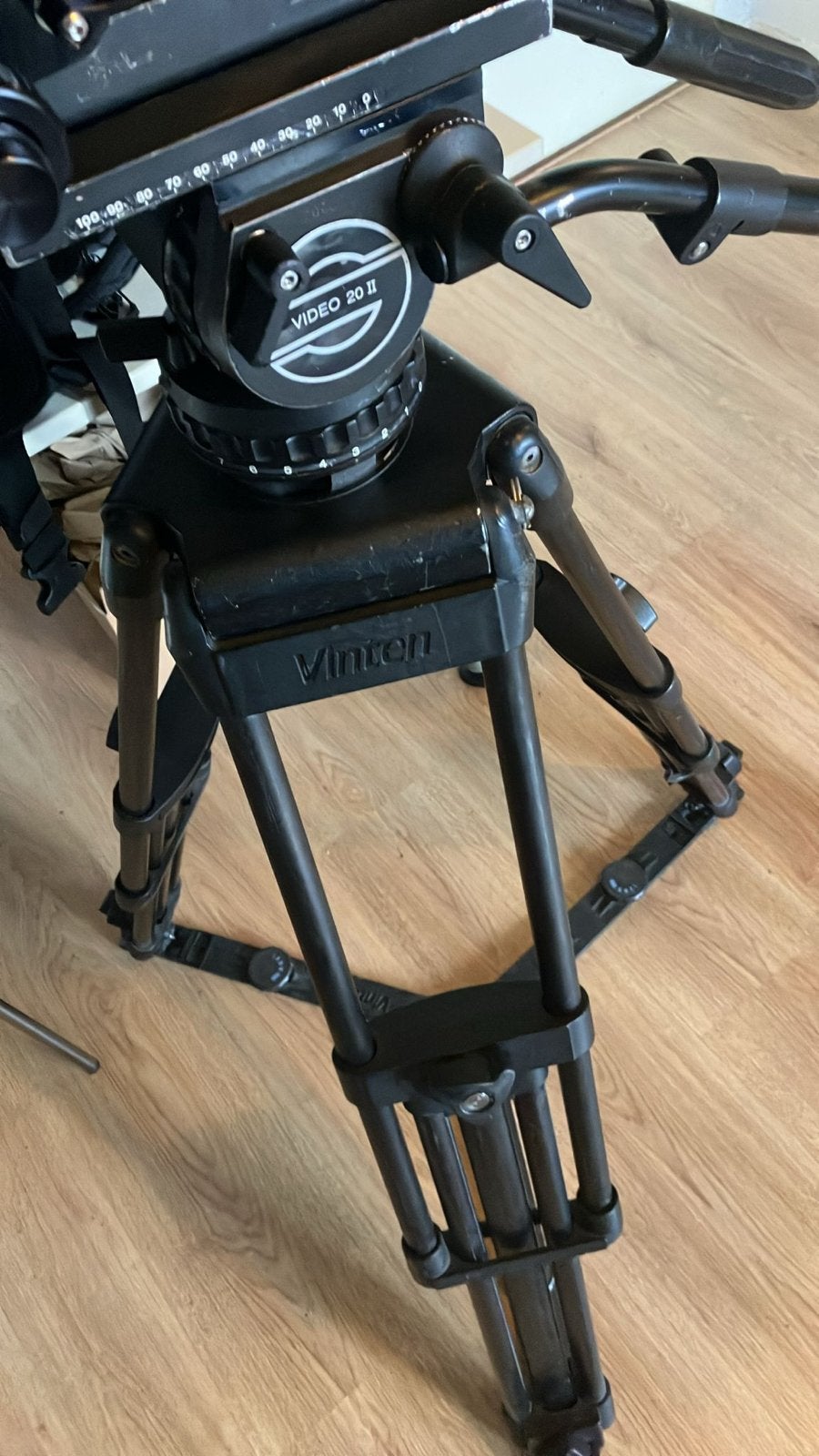 Sachtler Video 20 II Professioneel Statief, Audio, Tv en Foto, Fotografie | Statieven en Balhoofden, Ophalen of Verzenden, Zo goed als nieuw