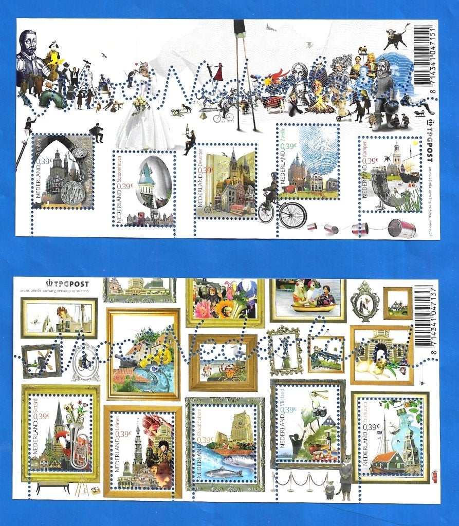 Verzamelblokken 2006 Mooi Nederland - NVPH 2442-2443, Verzenden, Na 1940, Postfris