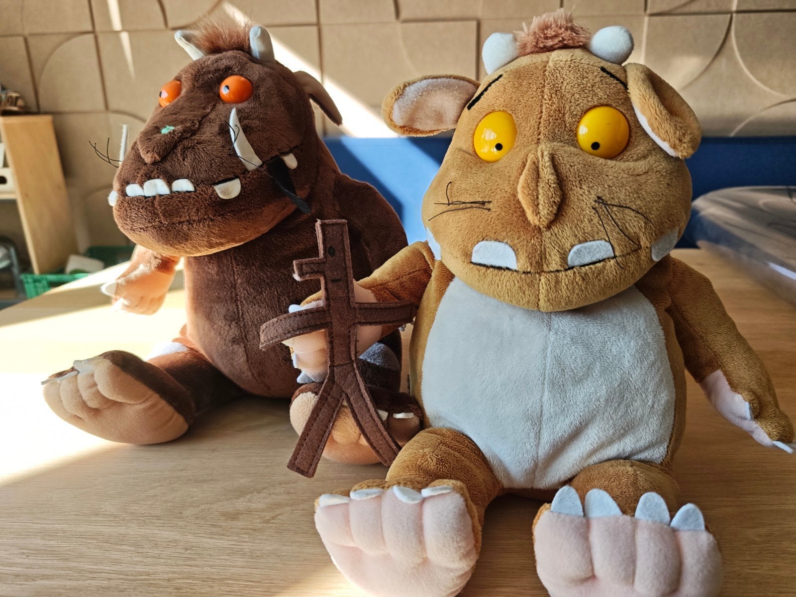 Gruffalo knuffels, Ophalen of Verzenden, Gebruikt, Overige typen, Middelgroot (20 tot 80 cm)