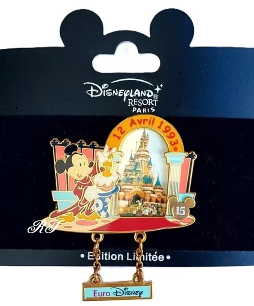 Mickey pin “Door de jaren heen” 1993 Euro Disney., Ophalen of Verzenden, Nieuw, Overige onderwerpen, Speldje of Pin