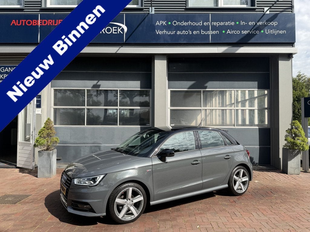 Audi A1 Sportback 1.0 TFSI Sport Pro Line S Navi,18Inch,Clim, Voorwielaandrijving, Stof, Euro 6, 4 stoelen