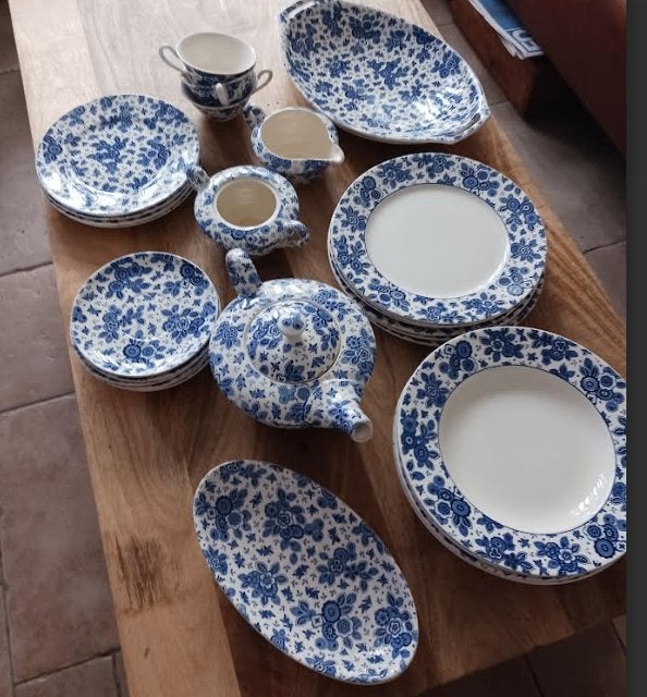 Delfts blauw servies, Ophalen, Gebruikt, Overige merken, Vintage