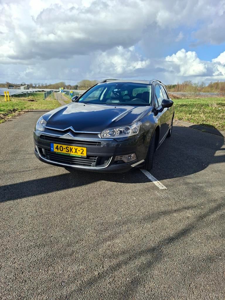 Citroën C5 1.6 THP Tourer AUT 2011 Grijs, Auto's, Citroën, Euro 5, Zwart, Stationwagon, Particulier